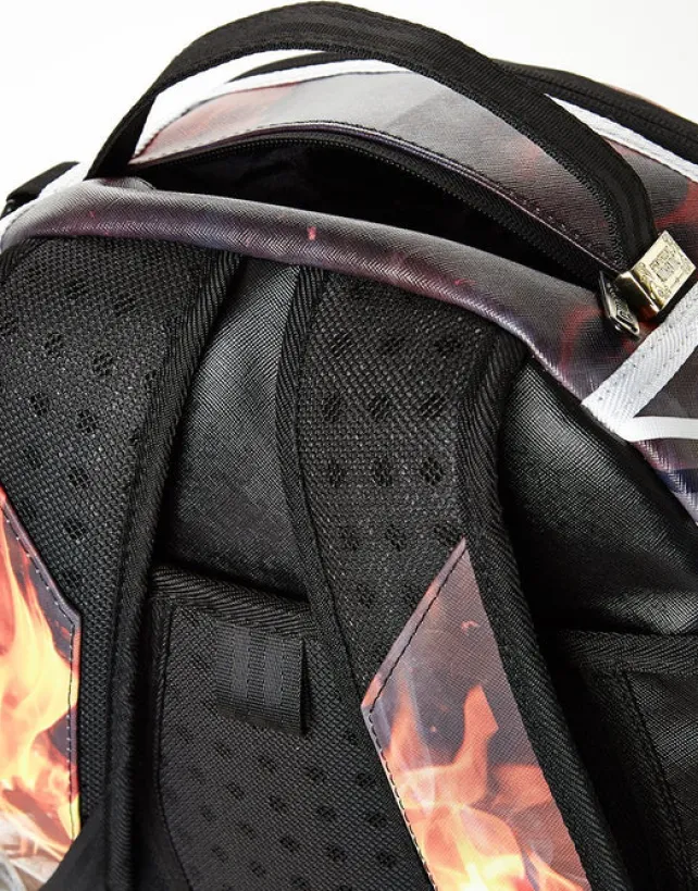 BACKPACKS>SPRAYGROUND SPALDING X FIRE MONEY BACKPACK