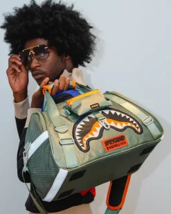 PET CARRIERS>SPRAYGROUND SPECIAL OPS ALPHA SHARK PET CARRIER