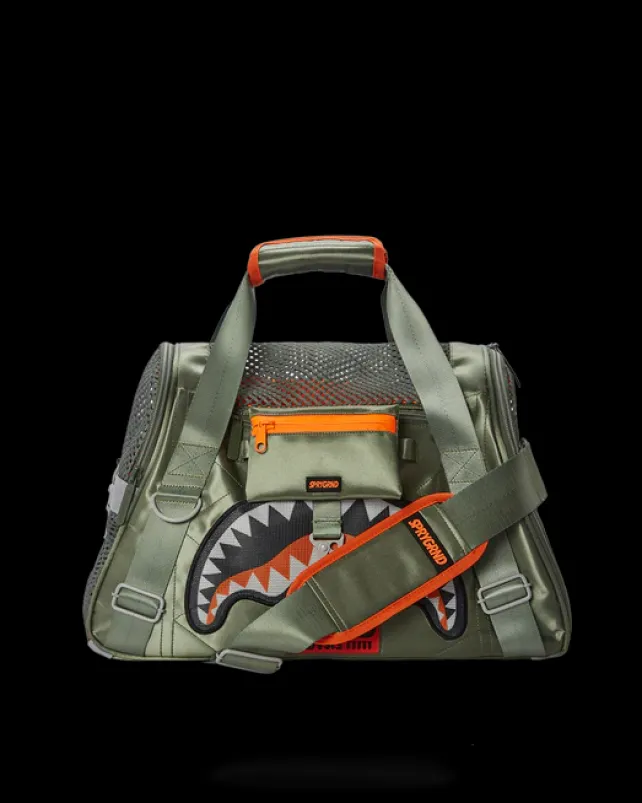 PET CARRIERS>SPRAYGROUND SPECIAL OPS ALPHA SHARK PET CARRIER