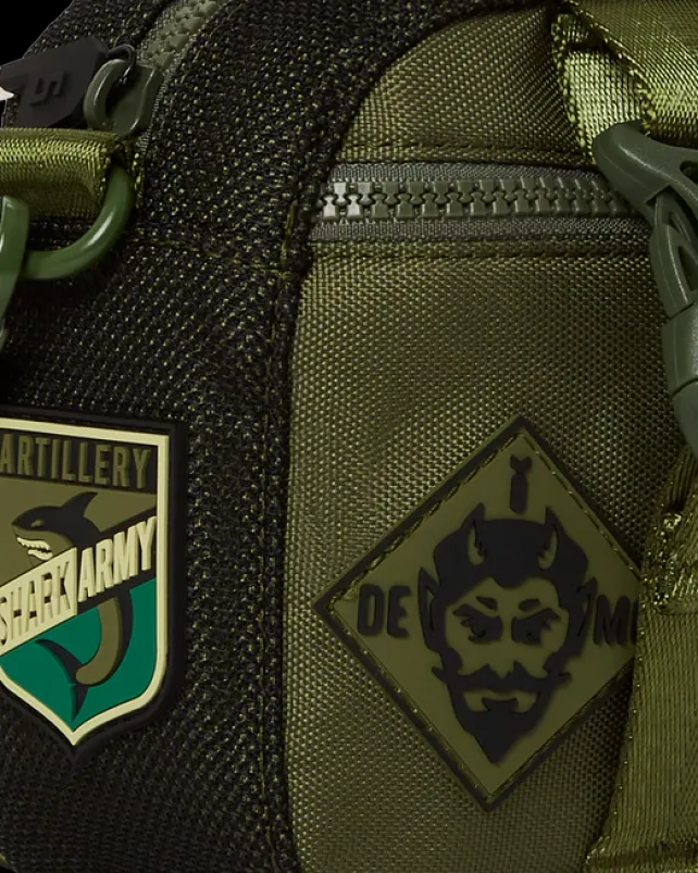 SLINGS|CROSSBODYS>SPRAYGROUND SPECIAL OPS FULL THROTTLE BRICKSIDE BAG