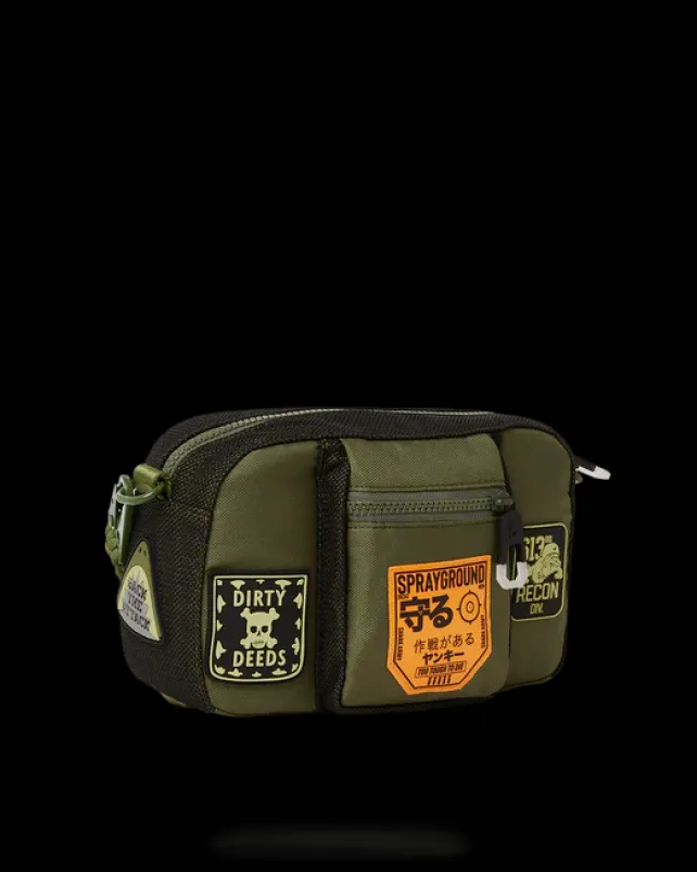 SLINGS|CROSSBODYS>SPRAYGROUND SPECIAL OPS FULL THROTTLE BRICKSIDE BAG