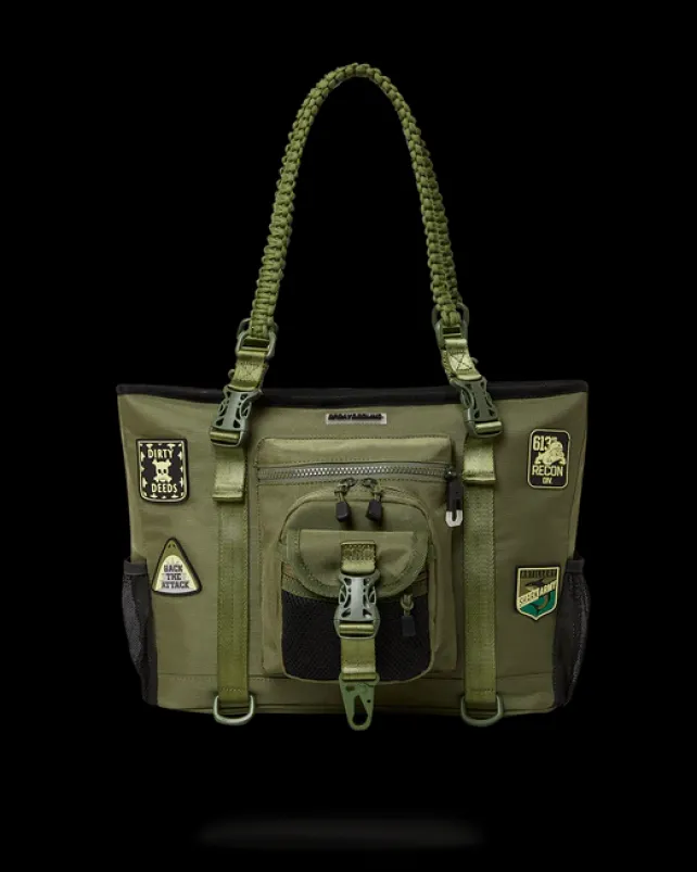 TOTES|HANDBAGS>SPRAYGROUND SPECIAL OPS FULL THROTTLE TOTE