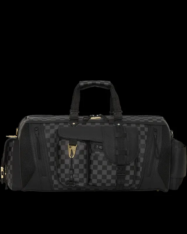 DUFFLES>SPRAYGROUND SPECIAL OPS NIGHT WATCH CARGO DUFFLE