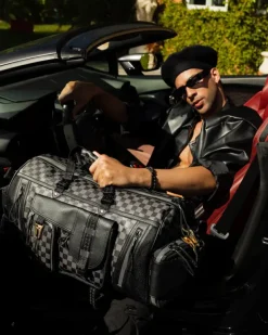 DUFFLES>SPRAYGROUND SPECIAL OPS NIGHT WATCH CARGO DUFFLE