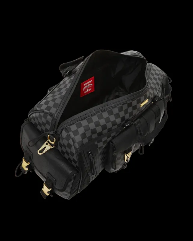 DUFFLES>SPRAYGROUND SPECIAL OPS NIGHT WATCH CARGO DUFFLE