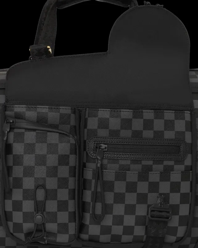 DUFFLES>SPRAYGROUND SPECIAL OPS NIGHT WATCH CARGO DUFFLE