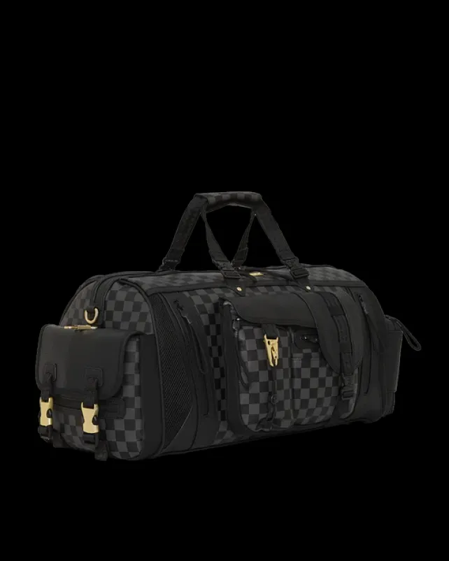 DUFFLES>SPRAYGROUND SPECIAL OPS NIGHT WATCH CARGO DUFFLE