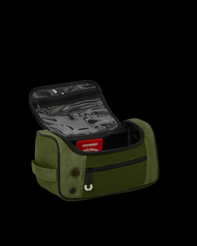 TOILETRIES AKA MONEY BAGS>SPRAYGROUND SPECIAL OPS OPERATION SUCCE$$ TOILETRY TUBE BAG