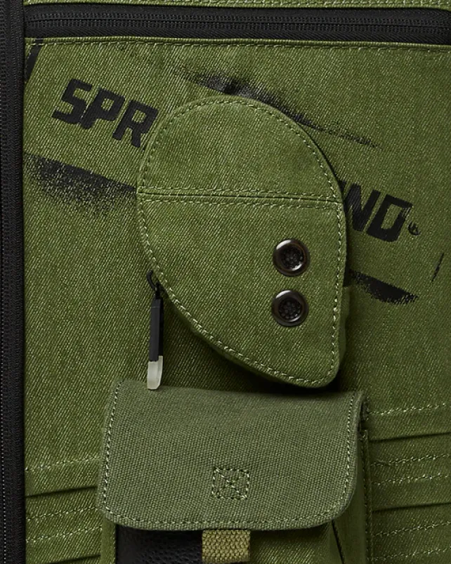 CARRY-ON LUGGAGE>SPRAYGROUND SPECIAL OPS OPERATION SUCCE$$ JETSETTER CARRY-ON LUGGAGE