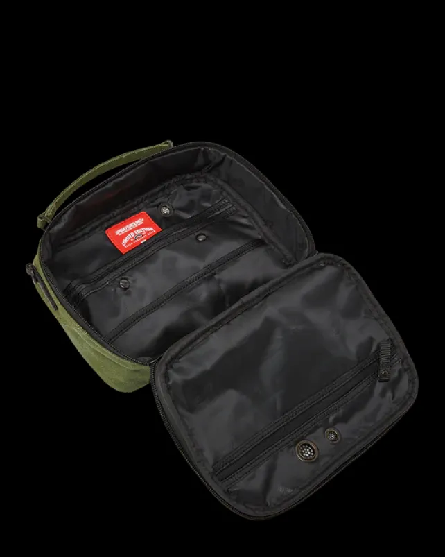 TOILETRIES AKA MONEY BAGS|CROSSBODYS>SPRAYGROUND SPECIAL OPS OPERATION SUCCE$$ BRICKSIDE TOILETRY MESSENGER BAG