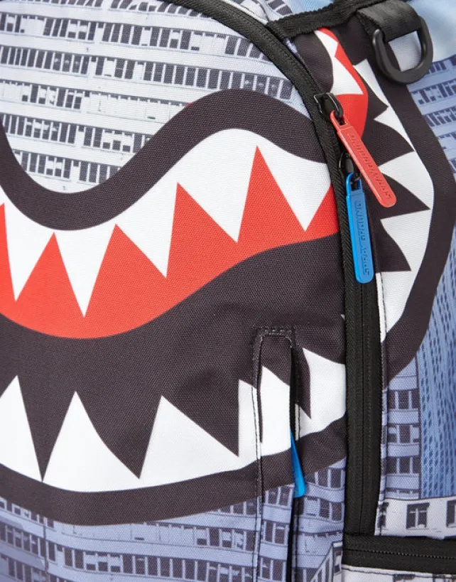 BACKPACKS>SPRAYGROUND SPIDERMAN UPSIDE DOWN SHARK
