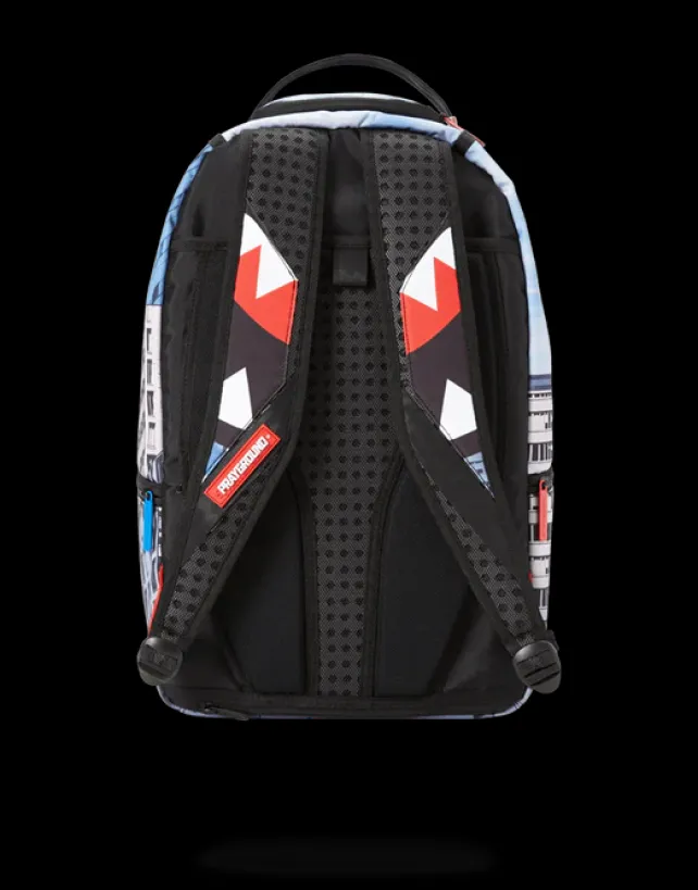 BACKPACKS>SPRAYGROUND SPIDERMAN UPSIDE DOWN SHARK