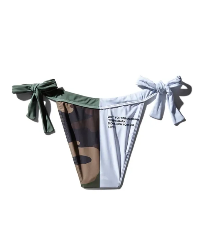 SWIMWEAR>SPRAYGROUND SPLIT BITE CAMO BIKINI