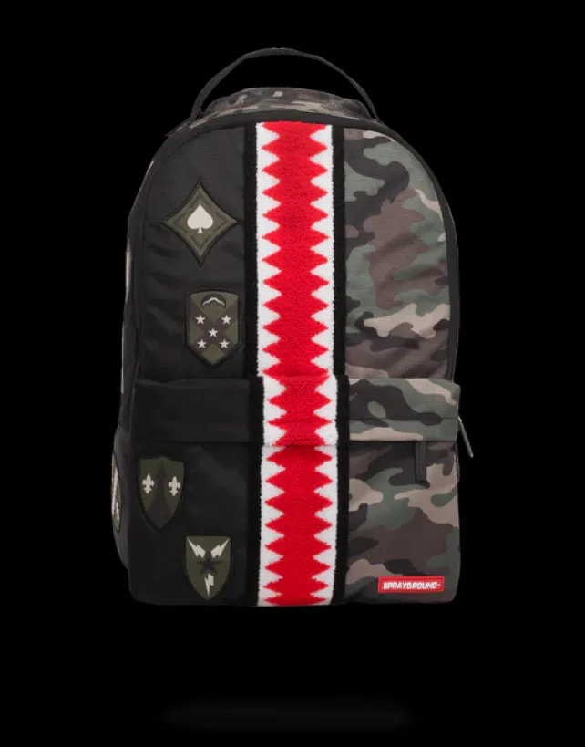 BACKPACKS>SPRAYGROUND SPLIT CAMO PATCHES