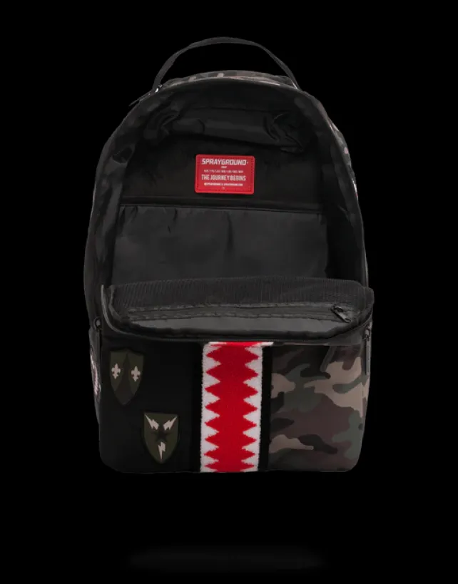 BACKPACKS>SPRAYGROUND SPLIT CAMO PATCHES