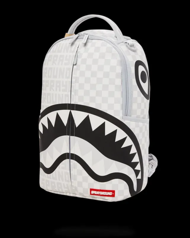 BACKPACKS>SPRAYGROUND SPLIT THE CHECK (PEARL) BACKPACK (DLXV)