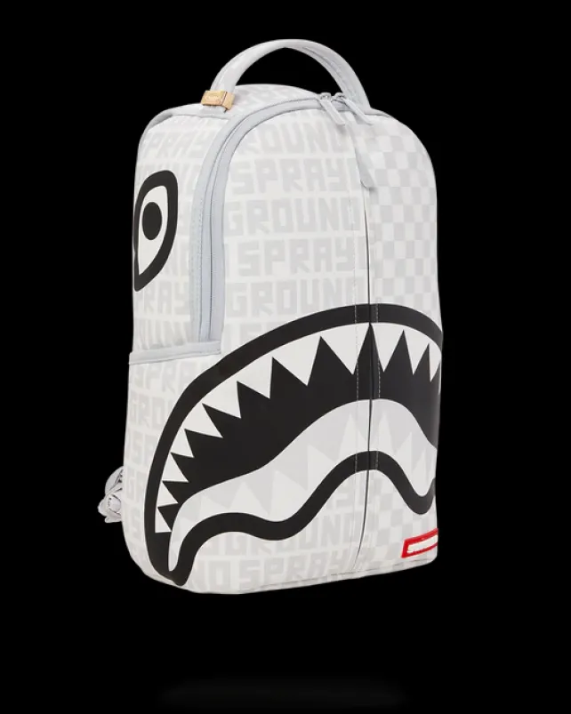 BACKPACKS>SPRAYGROUND SPLIT THE CHECK (PEARL) BACKPACK (DLXV)