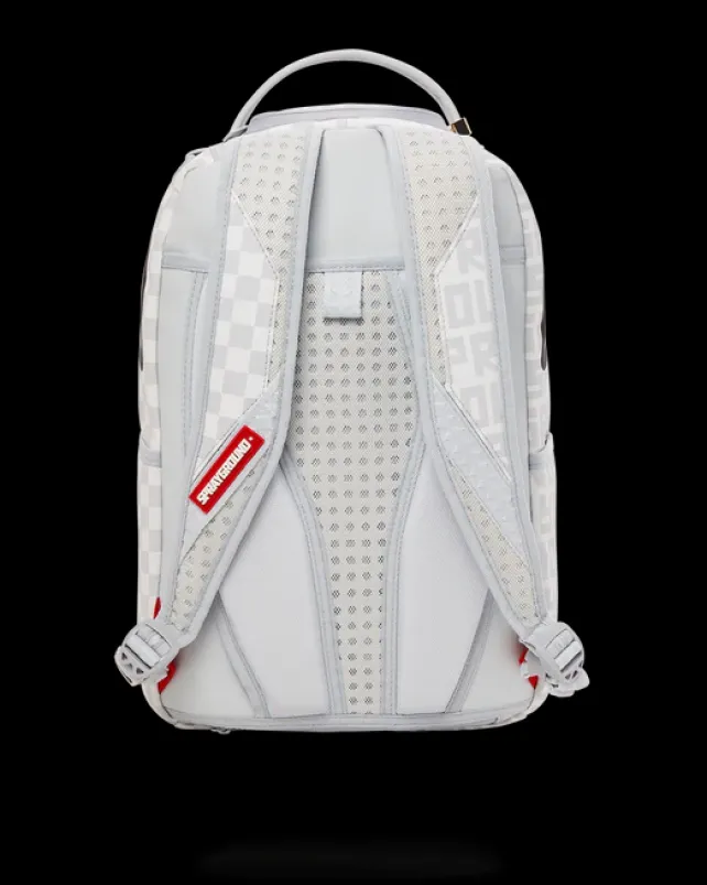 BACKPACKS>SPRAYGROUND SPLIT THE CHECK (PEARL) BACKPACK (DLXV)