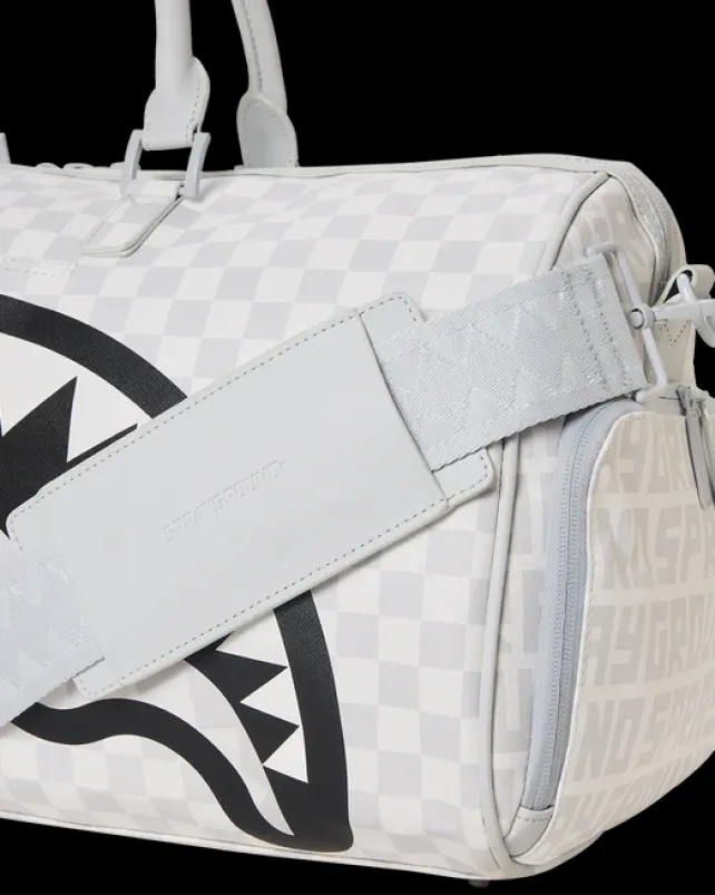 DUFFLES>SPRAYGROUND SPLIT THE CHECK (PEARL) DUFFLE