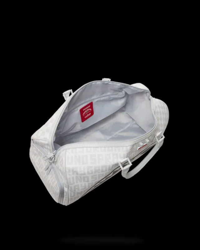 DUFFLES>SPRAYGROUND SPLIT THE CHECK (PEARL) DUFFLE