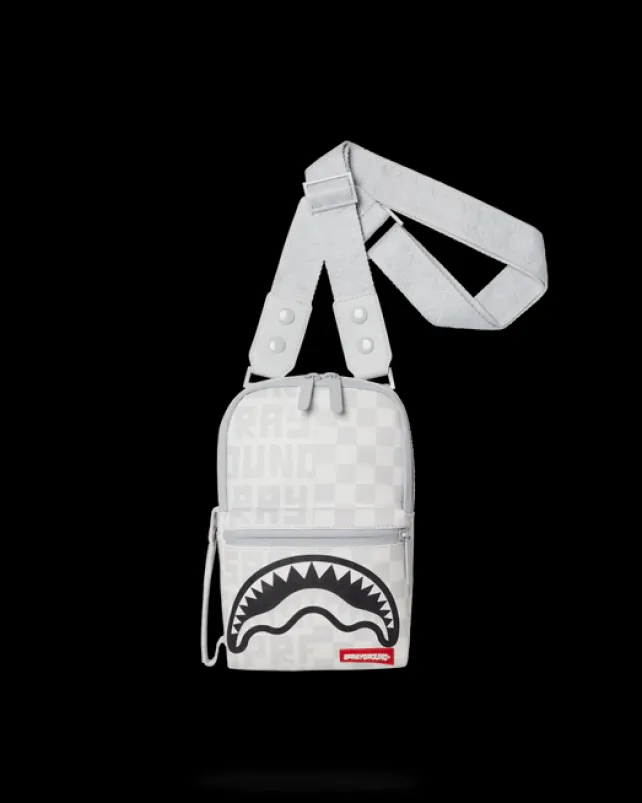SLINGS>SPRAYGROUND SPLIT THE CHECK (PEARL) SLING