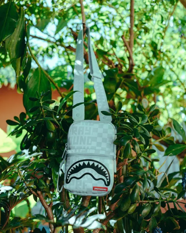 SLINGS>SPRAYGROUND SPLIT THE CHECK (PEARL) SLING