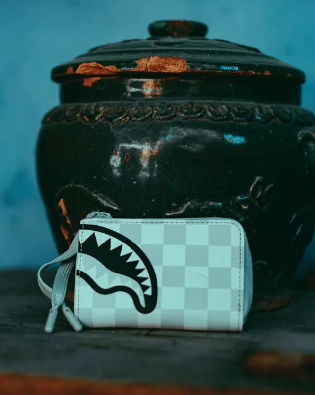 WALLETS>SPRAYGROUND SPLIT THE CHECK (PEARL) WALLET
