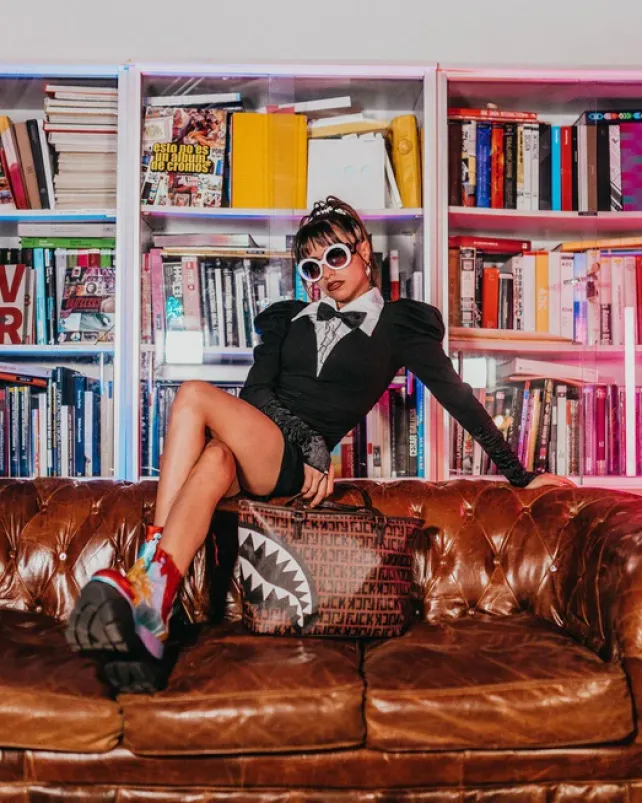 TOTES>SPRAYGROUND SPLIT THE CHECK TOTE