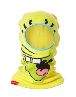 SKI MASKS>SPRAYGROUND SPONGE BRAIN - SPONGEBOB SKI MASK