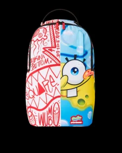 BACKPACKS>SPRAYGROUND SPONGEBOB ALL MIXED UP BACKPACK