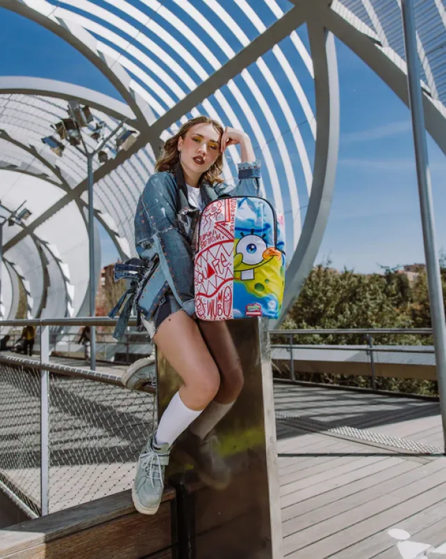 BACKPACKS>SPRAYGROUND SPONGEBOB ALL MIXED UP BACKPACK
