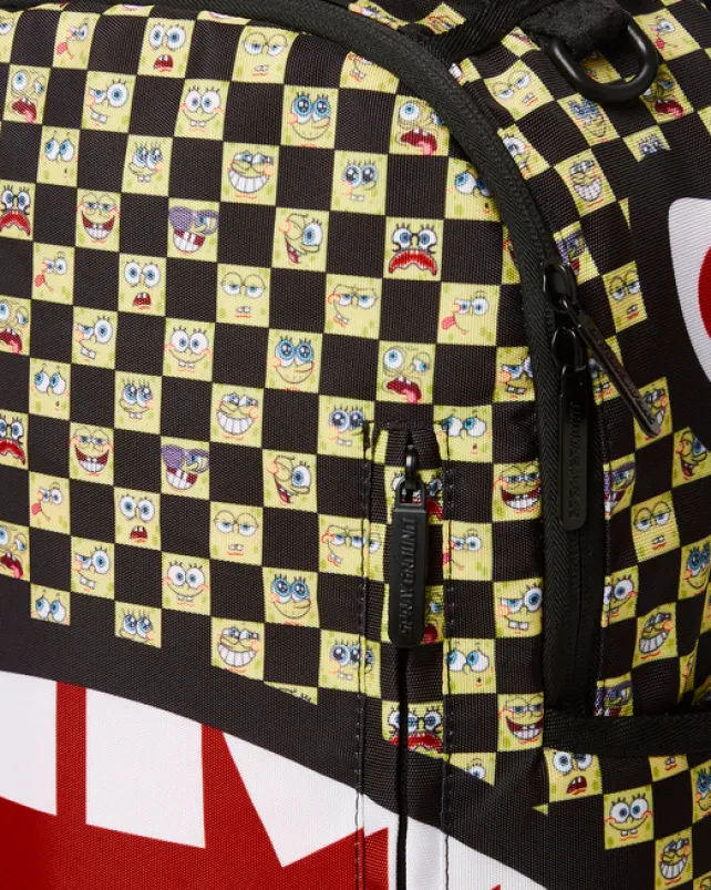 BACKPACKS>SPRAYGROUND SPONGEBOB CHECKERED BACKPACK (DLXR)