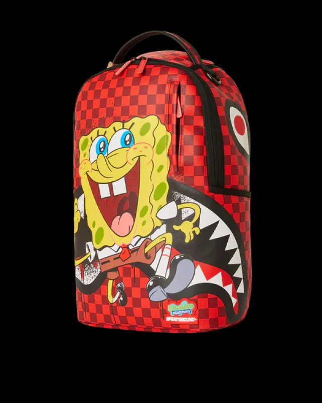 BACKPACKS>SPRAYGROUND SPONGEBOB HELLO WORLD BACKPACK (DLXV)