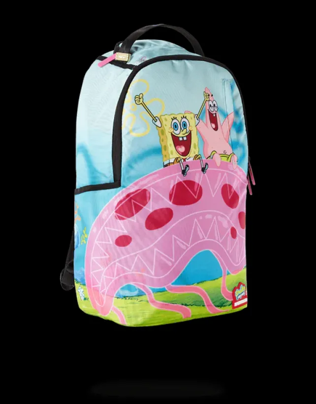 BACKPACKS>SPRAYGROUND SPONGEBOB JELLY SHARK