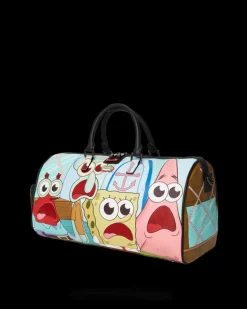 DUFFLES>SPRAYGROUND SPONGEBOB SHARK CREW EMPEROR DUFFLE