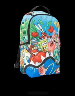 BACKPACKS>SPRAYGROUND SPONGEBOB SHARK SQUAD