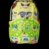 BACKPACKS>SPRAYGROUND SPONGEBOB SPRAYPAINT FACE PATTERN
