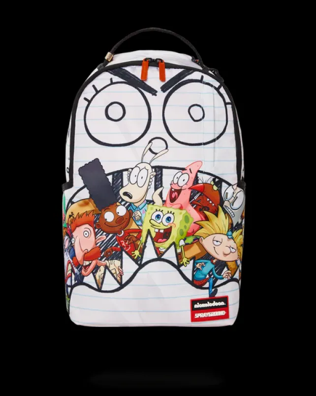 BACKPACKS>SPRAYGROUND SPONGEDOODLEBOB EAT UR FRIENDS ;) BACKPACK (DLXR)