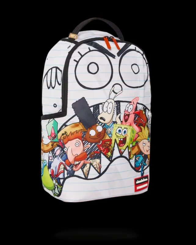 BACKPACKS>SPRAYGROUND SPONGEDOODLEBOB EAT UR FRIENDS ;) BACKPACK (DLXR)