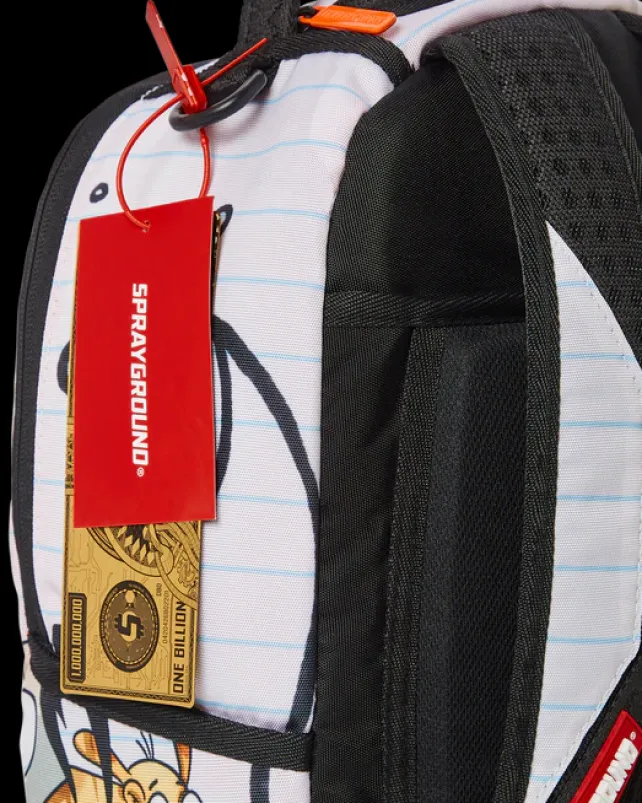 BACKPACKS>SPRAYGROUND SPONGEDOODLEBOB EAT UR FRIENDS ;) BACKPACK (DLXR)
