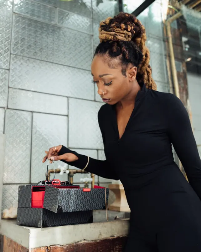 JEWELRY CASES>SPRAYGROUND SPRAYGATTI REVV JEWELRY CASE