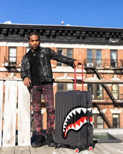 FULL-SIZE LUGGAGE>SPRAYGROUND SPRAYGATTI REVV SHARKNAUTICS HARDSHELL FULL-SIZE LUGGAGE