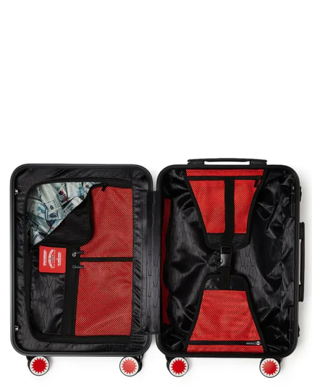 CARRY-ON LUGGAGE>SPRAYGROUND SPRAYGATTI REVV SHARKNAUTICS HARDSHELL CARRY-ON LUGGAGE