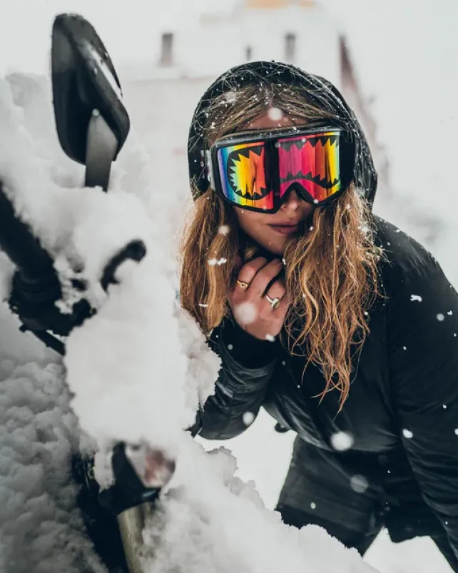 SKI GOGGLES>SPRAYGROUND SHARK GOGGLES WITH 3 INTERCHANGEABLE LENS