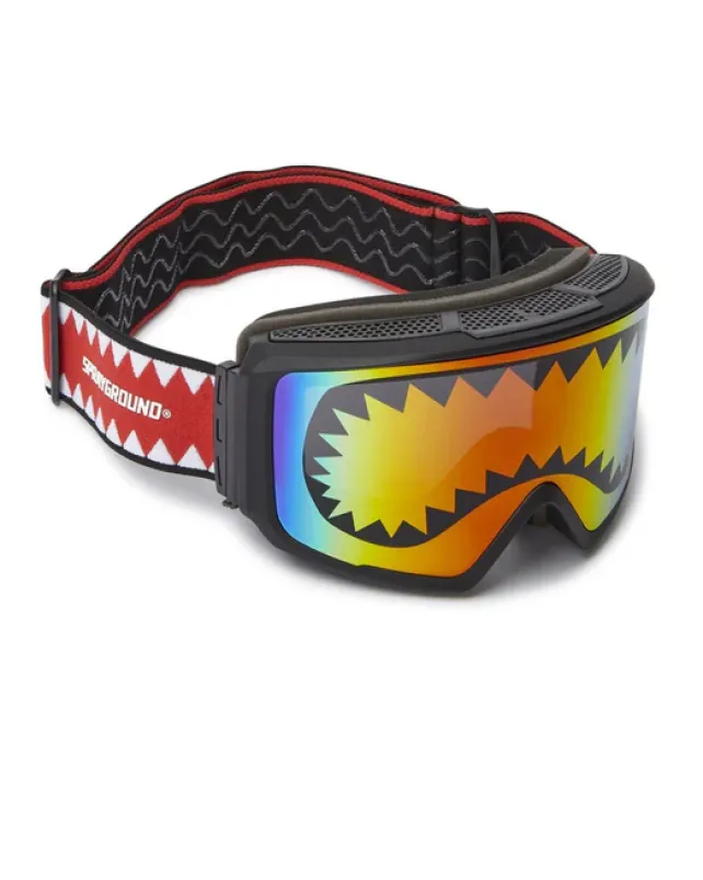SKI GOGGLES>SPRAYGROUND SHARK GOGGLES WITH 3 INTERCHANGEABLE LENS