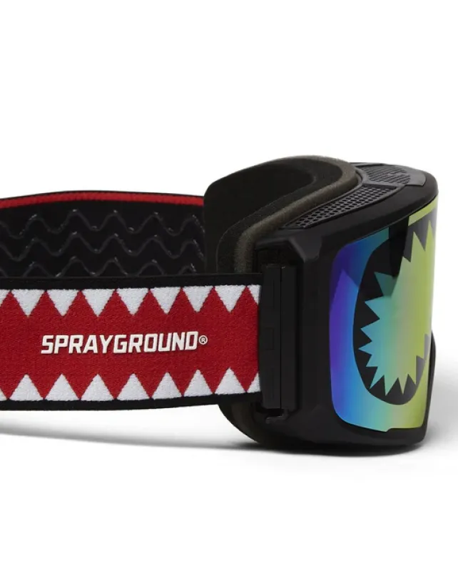 SKI GOGGLES>SPRAYGROUND SHARK GOGGLES WITH 3 INTERCHANGEABLE LENS
