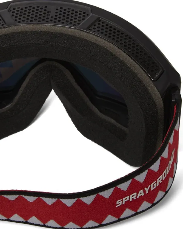 SKI GOGGLES>SPRAYGROUND SHARK GOGGLES WITH 3 INTERCHANGEABLE LENS