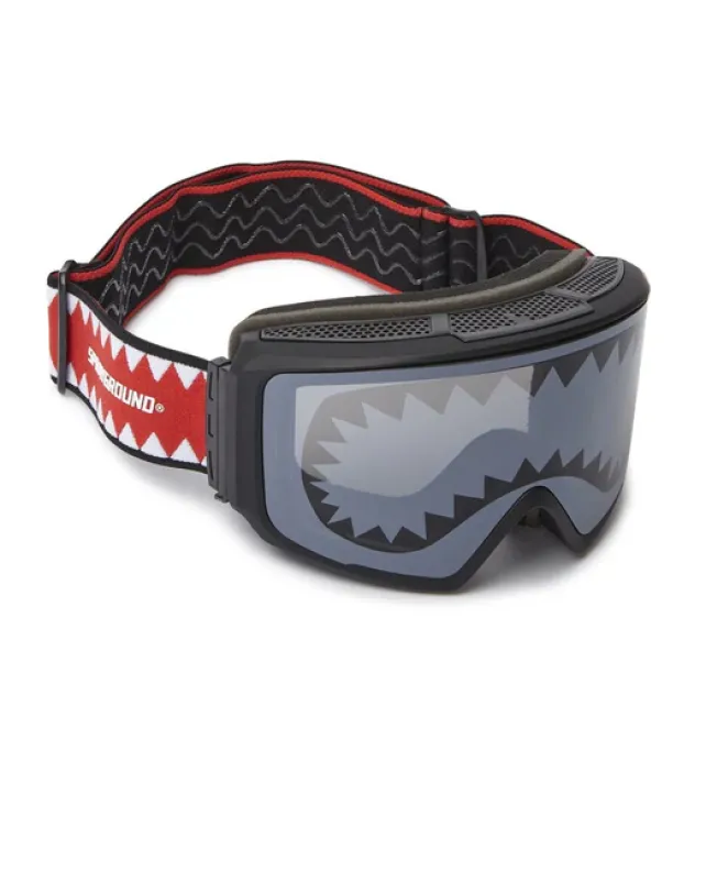 SKI GOGGLES>SPRAYGROUND SHARK GOGGLES WITH 3 INTERCHANGEABLE LENS