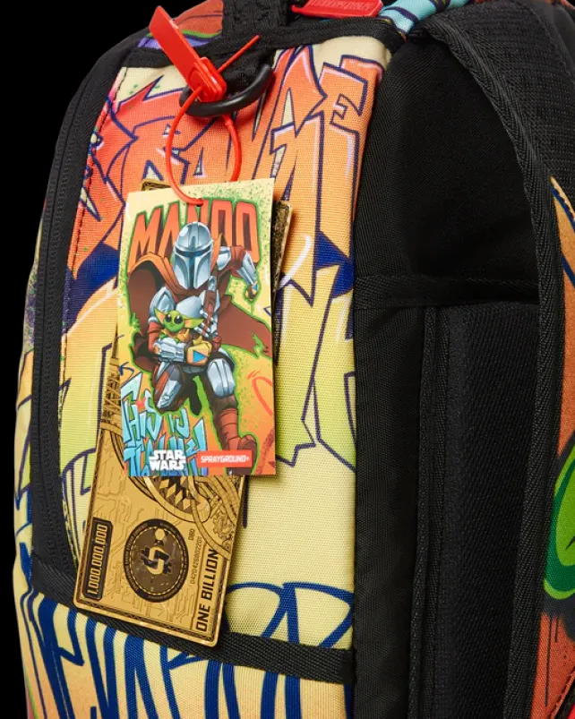 BACKPACKS>SPRAYGROUND STAR WARS: MANDO ON THE RUN BACKPACK (DLXR)