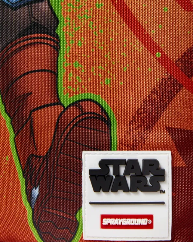 BACKPACKS>SPRAYGROUND STAR WARS: MANDO ON THE RUN BACKPACK (DLXR)